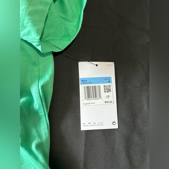 Nike NSW Brandriffs T-shirt Color Green Spring Unisex Size m - Picture 4 of 4